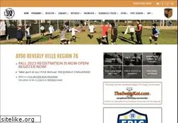 Sites similar to ayso76.org