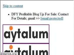 Sites similar to aytalum.com