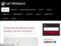 Sites similar to aytedebiyat.com