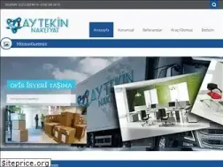 Sites similar to aytekinnakliyat.com