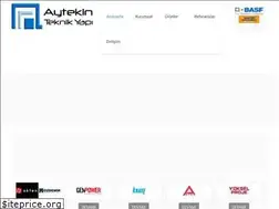 Sites similar to aytekinteknikyapi.com.tr