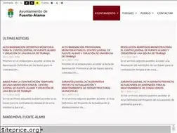 Sites similar to aytofuentealamo.es