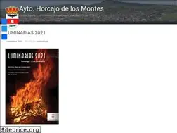 Sites similar to aytohorcajodelosmontes.es