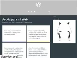 Sites similar to ayudaparamiweb.com