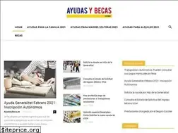 Sites similar to ayudasybecas.es