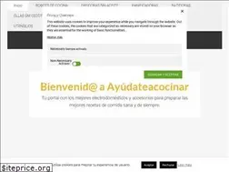 Sites similar to ayudateacocinar.com