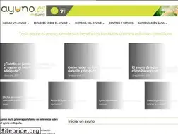 Sites similar to ayuno.es