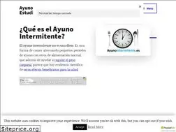 Sites similar to ayunointermitente.es