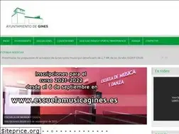 Sites similar to ayuntamientodegines.es