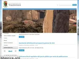 Sites similar to ayuntamientovaldeolea.com