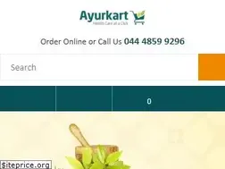 Sites similar to ayurkart.com