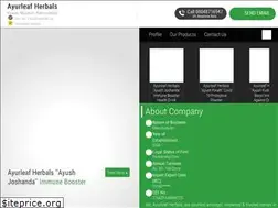 Sites similar to ayurleaf.in