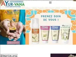 Sites similar to ayurvana.fr