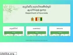 Sites similar to ayurveda.gov.lk