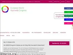 Sites similar to ayurvedacongress.eu