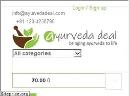 Sites similar to ayurvedadeal.com