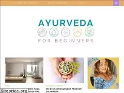 Sites similar to ayurvedaforbeginners.com