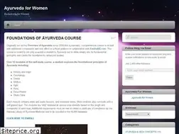 Sites similar to ayurvedaforwomen.wordpress.com