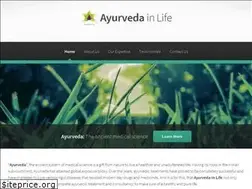 Sites similar to ayurvedainlife.com