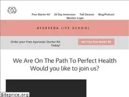 Sites similar to ayurvedalifeschool.com
