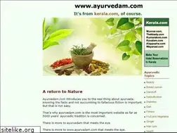 Sites similar to ayurvedam.com