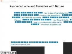 Sites similar to ayurvedhome.blogspot.com