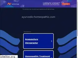 Sites similar to ayurvedic-homeopathic.com