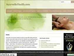 Sites similar to ayurvedichealth.com