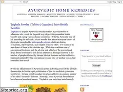 Sites similar to ayurvedichomeremedies.blogspot.com