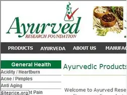 Sites similar to ayurvedresearchfoundation.com
