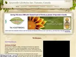 Sites similar to ayurvedtoronto.com