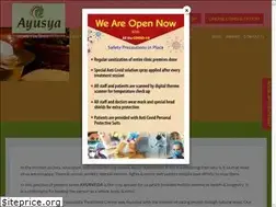 Sites similar to ayusyaayurveda.com
