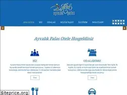 Sites similar to ayvalikpalashotel.com