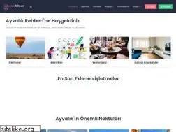 Sites similar to ayvalikrehberi.net