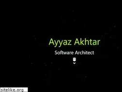 Sites similar to ayyazakhtar.com