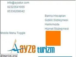 Sites similar to ayzetur.com