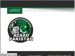 Sites similar to azaadpakistan.org