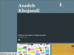 Sites similar to azadehkhojandi.blogspot.com