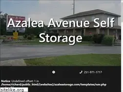 Sites similar to azaleastorage.com