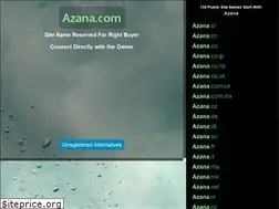 Sites similar to azana.com
