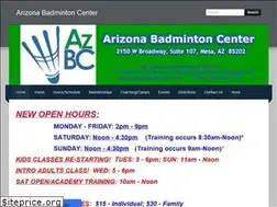 Sites similar to azbadmintoncenter.com