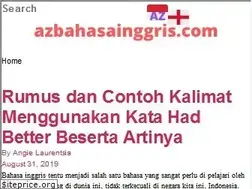 Sites similar to azbahasainggris.com