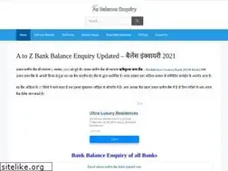 Sites similar to azbalance-enquiry.in