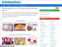 Sites similar to azbirthdaywishes.com