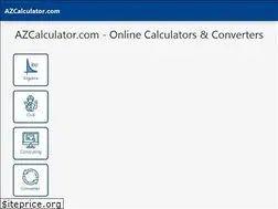 Sites similar to azcalculator.com
