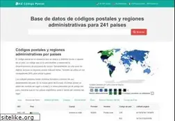 Sites similar to azcodigopostal.com