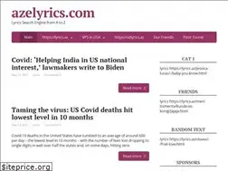 Sites similar to azelyrics.com
