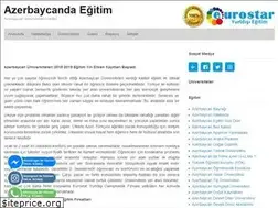 Sites similar to azerbaycanegitim.org