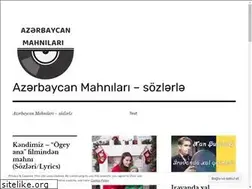 Sites similar to azerbaycanmahnilari.wordpress.com