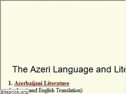 Sites similar to azeri.org